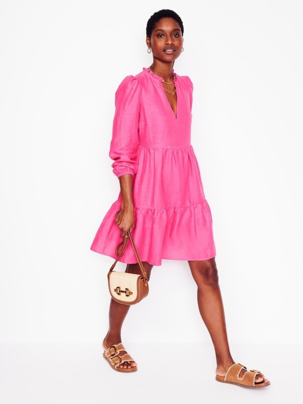 Esme Linen Mini Dress